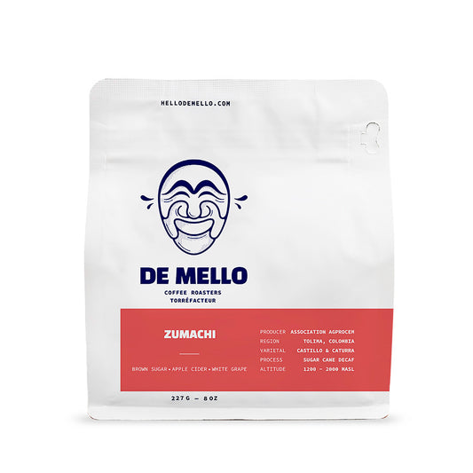 De Mello coffee, decaf